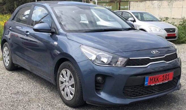 kia rio rent car cyprus